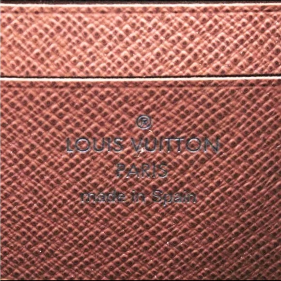 Louise Vuitton Monogram Zippy Compact Coated Canvas Brown Wallet - EUC - Picture 9 of 11